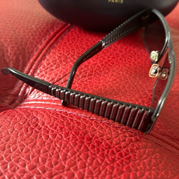 Boucheron Paris Bes 104.01 59-16-140 stunning gunmetal sunglasses - Picture 4 of 12